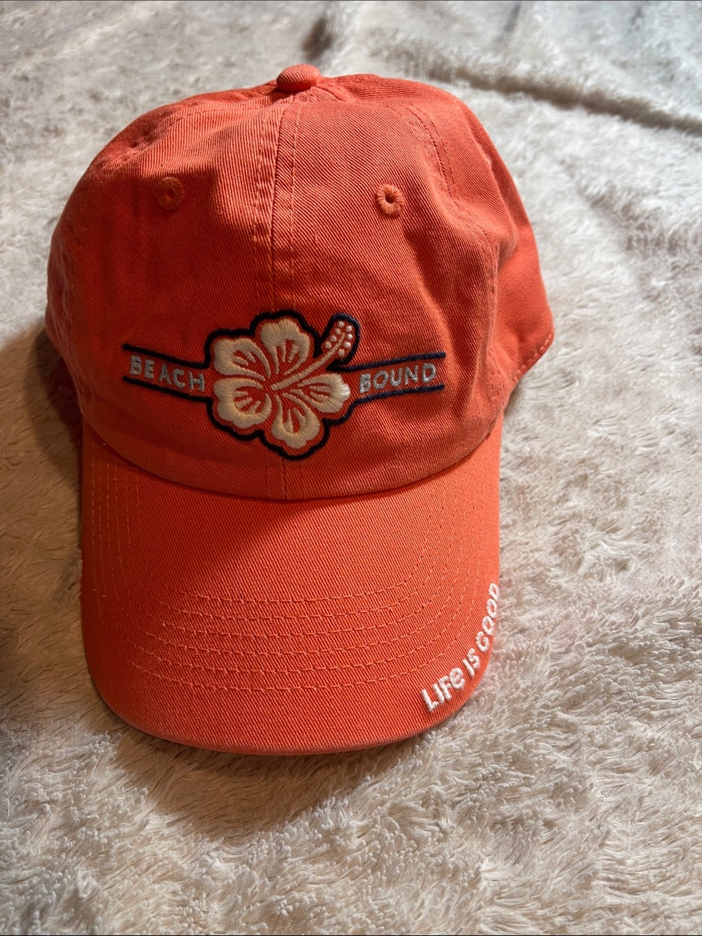 Life is good beach bound hat